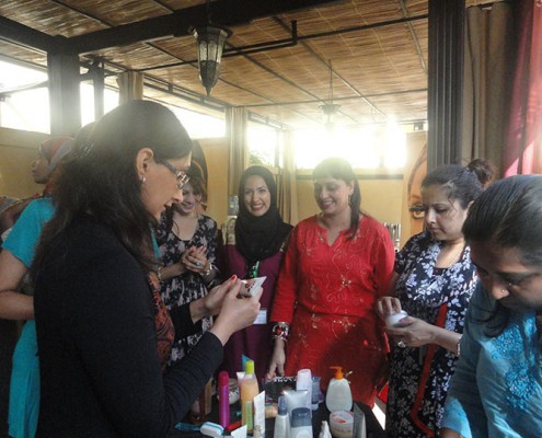 Ladies and make-up recipe for FUN!